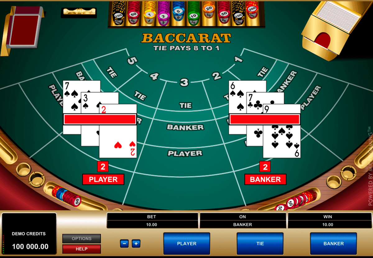 Playing Baccarat Online For Free